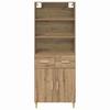Highboard Artisan Oak 69.5 x 34 x 180 cm Particleboard