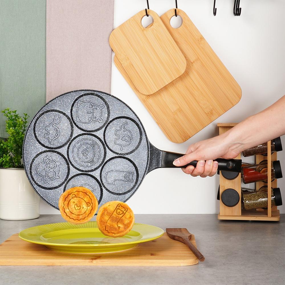 Granit Yumurta Tava 7 Delikli Temel Seri 26 Cm