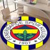 Personalized Fenerbahçe Spor Kulübü Round Chair Office Rug - Perfect for Mat, Office Chair & More - Ideal Gift for Birthdays and Holidays