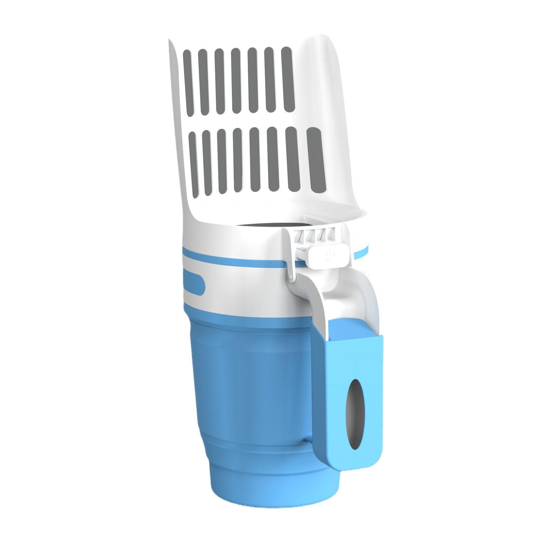 

Cat Litter Shovel Scoop with Refill Bag Ideal For Pet Filter Clean Toilet Garbage Picker Cat Supplies Cat Litter Box Self Cleaning синий