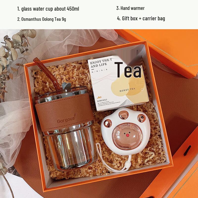 Glass Cup Gift Set