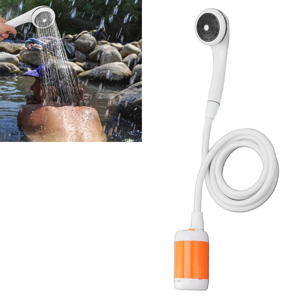 Portable Electric Shower Outdoor Camp Shower for Camping SPA Car Washing Animal Bathing Plant Vegetable Watering
