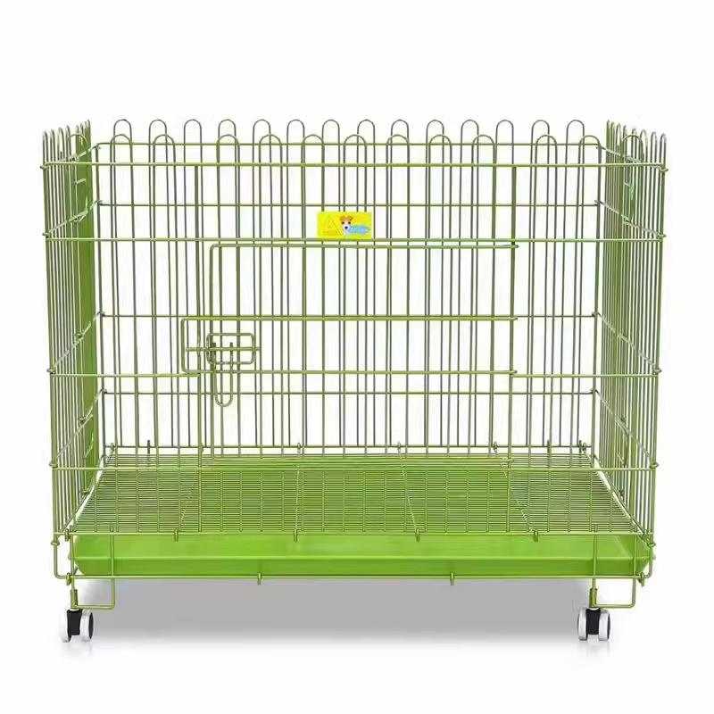 Genuine Lejia Thickened Nano Pet Cage with Tray, Foldable Enclosure for Cats and Small/Medium Dogs