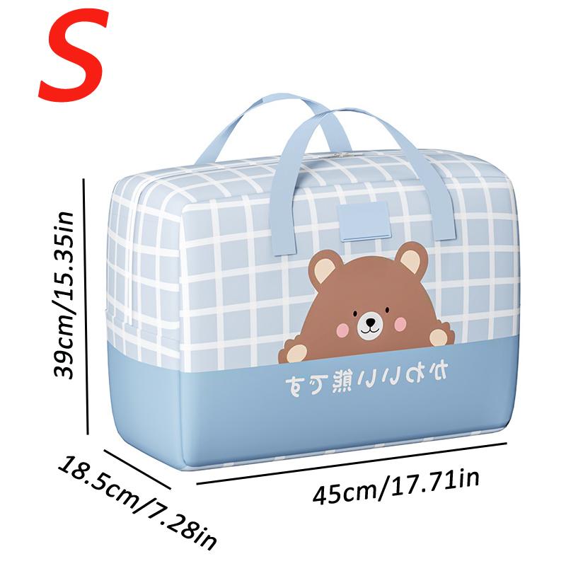 

1 шт., большая вместительная сумка для хранения одежды, четыре цвета, складная пылезащитная сумка с ручкой, складные одеяла для одежды, игрушки для хранения