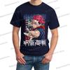 Anime Jujutsu Kaisen Yuji Itadori T Shirts Men Women Short Sleeve Harajuku T-shirts Yuji Itadori Retro Round Neck Y2K Tops Tees