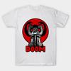 Men Black Print T-shirt Thulsa Doom Conan No-Cut Transfer Paper Print Cotton Tshirt