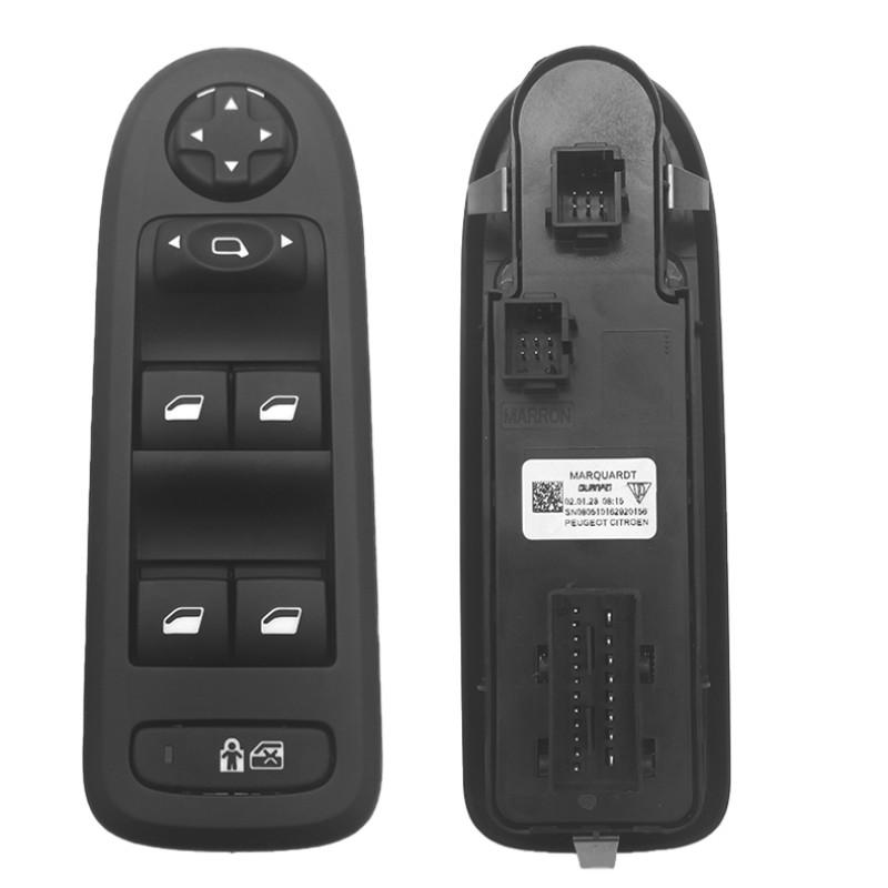 98053458ZE 96659465ZD For Peugeot 408 508 Citroen C5 2009-2017 Auto Power Window Control Switch Regulator Button Car