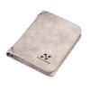 Retro Men Faux Leather Thin Card Holder Purse Business Trifold Short Wallet