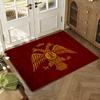 Gold Imperial Eagle Rome SPQR Floor Mat Soft Thickened Absorbent Non-Slip Bedroom Living Room Door Mat Home Decor Flannel Rugs