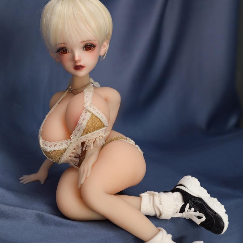 50cm/60cm Men's Sex Doll Girlfriend Big Breast Soft Ass Hand-Made Masturbation Cup Erotic Sex Toy