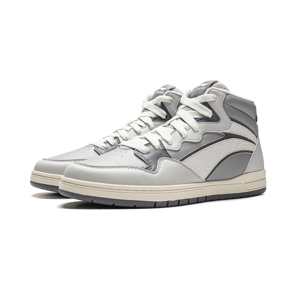 Li Ning Weiwupro S Mid Comfortable Professional Skate Shoes Unisex Skate Shoes Crystal-Lime AEPW001-3