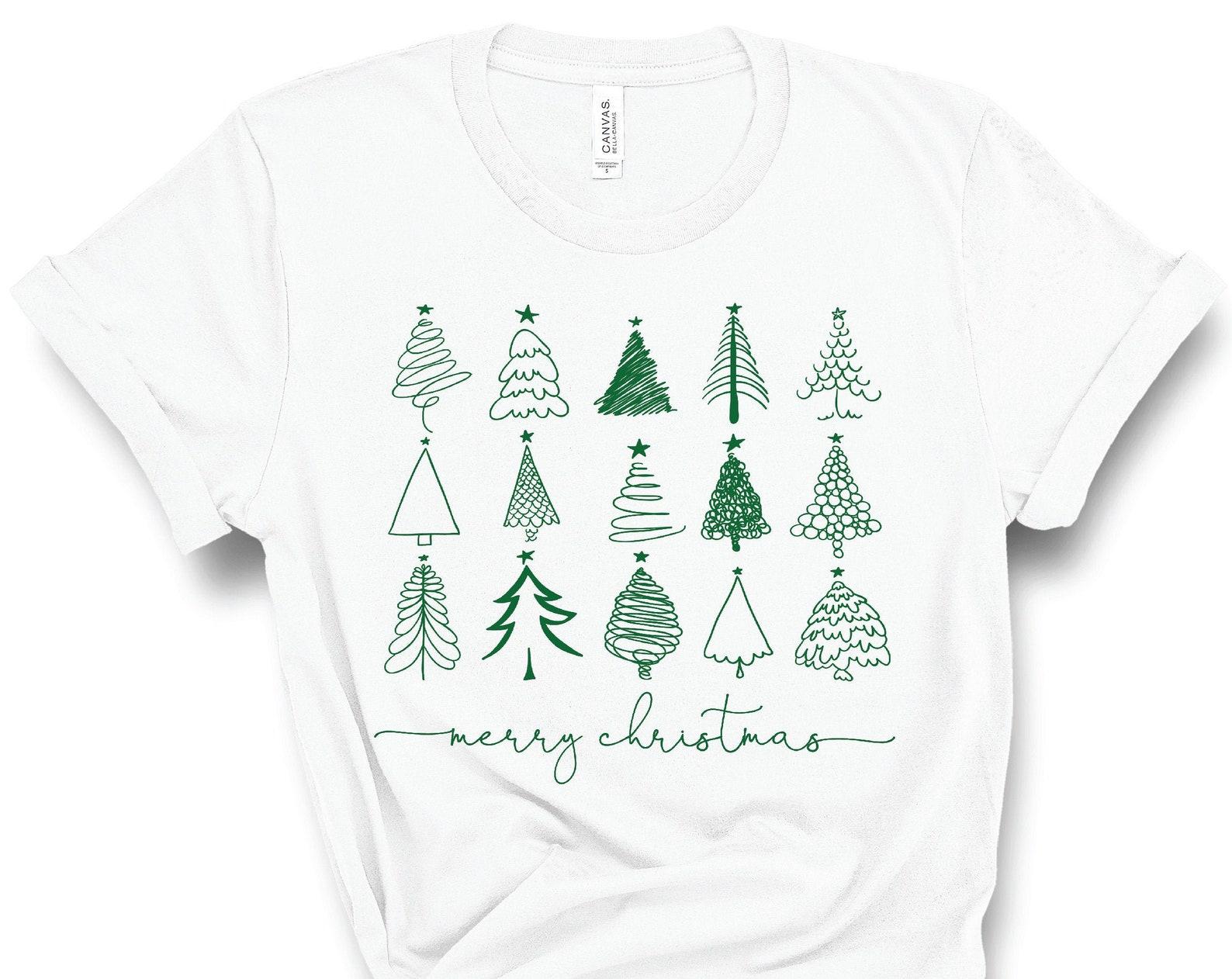 Women s Christmas, Gift Christmas, Tree Shirt, Christmas Tee, Christmas T Shirt, Christmas Shirt For Women Christmas Shirt, Holiday Shirt M