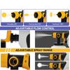 ABBP-For Home Renovation Spray Gun, White Latex Handheld High Atomization Spray Gun Sprayer 3 Spraying Patterns For Cleaning