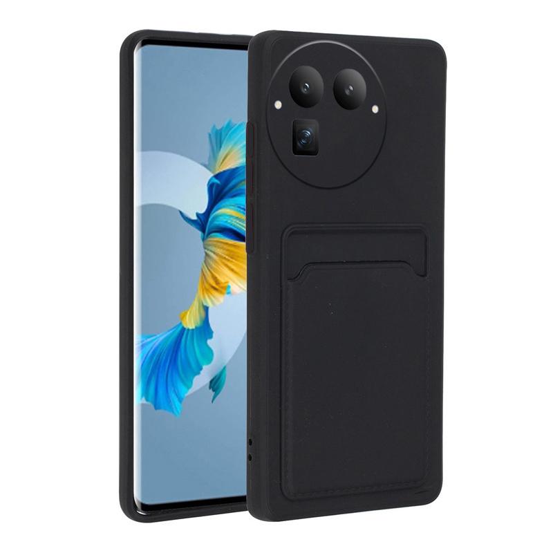 For Realme GT8 case Card Slot Card Silica Gel Soft Holder Wallet Case For Realme GT8 Pro Phone casing
