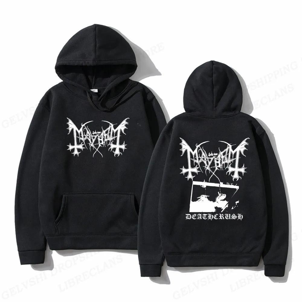 

Mayhem Deathcrush Hoodie Unisex Fashion Hoodies Graphics Long Sleeve Pullover Album Hoodie WoUnisex Sweats Oversize Clothing Rapper 4XL