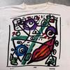 Vintage 90s Abstract Art Graphic Tee