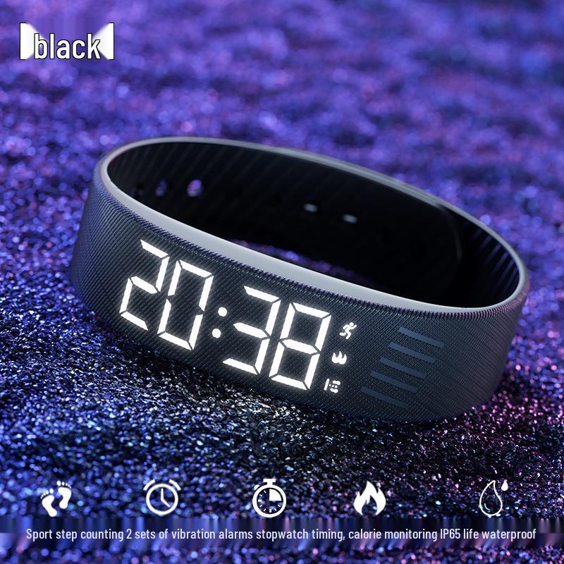 Smartwatch Sport for Girls: Pedometer, Vibration Alarm, Waterproof Multifunctional Bracelet