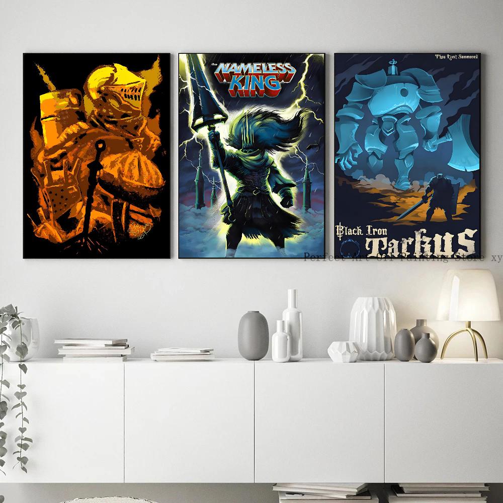 1pc Hot Cartoon Dark Souls Game Music YHORM THE GIANT Poster HD Posters Home Room Bar Cafe Decor Art Wall Painting Picture