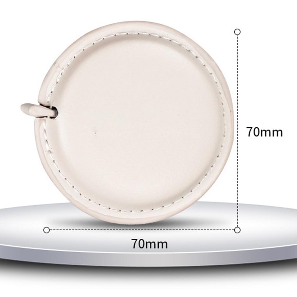 1,5m Weiches Maßband Skala Körper Nähen Flexibel Schneiderlineal Zentimeter Zoll Tragbar Einziehbar Selbstverriegelnd Maßband