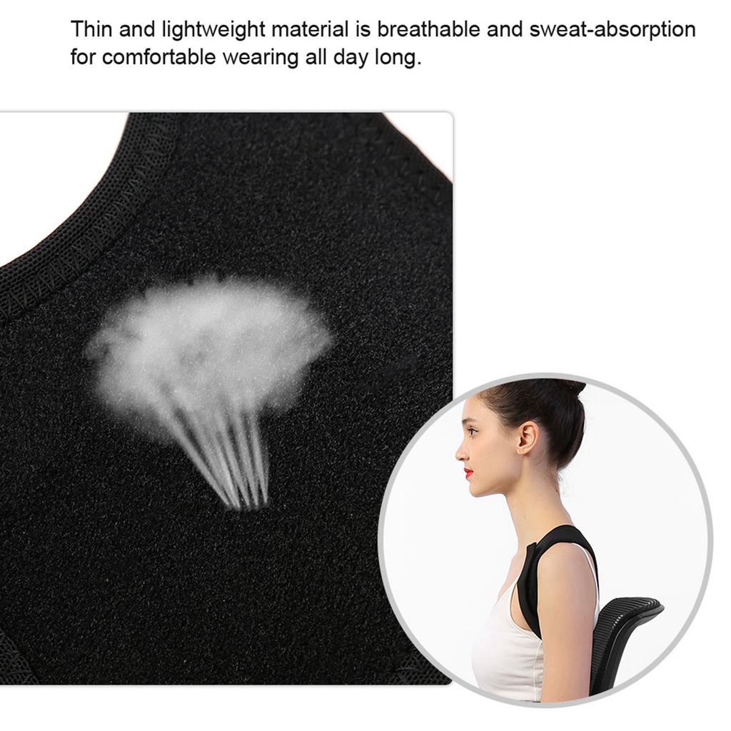 Back Shoulder Posture Correction Band Humpback Back Pain Relief Corrector Brace