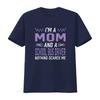 Womens I m A Mom School Bus Driver Nothing Scares Me T Shirt Black 2XL vintage Washed streetwear Soft Stretched Comfortable