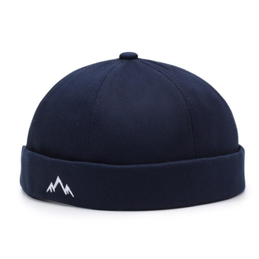 Solid Color Brimless Hat Breathable Hip Hop Hats Fashion Landlord Hat Unisex