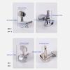 6Pcs Metal Guitar Tunings Pegs 3 Left 3 Right Guitar Machine Heads Knobs Tuner Replacement Guitar Accessories Enduring