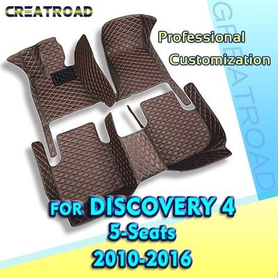 Land Rover Discovery 4 2010 2011 2012 2013 2014 2015 2016 için araba paspasları Özel otomatik ayak pedleri otomobil