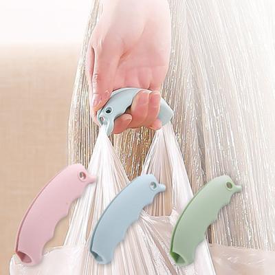 3Pcs Grocery Bag Carrier Handle Ergonomic Lightweight Multi-Purpose Universal Shopping Garbage Bag Holder Silicone Handle Carrying Tool