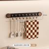 Suction Cup, Kitchen Hook, Non-punching Adhesive Hook, Strong, Not Falling Off, Row Hook, Sliding Spoon, Spatula Storage Wall, Wall Rack