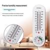 Wall-Mounted Indoor Thermometer & Hygrometer for Temperature, Humidity, Planting, Breeding, Freezing.