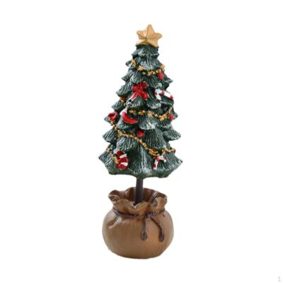 Tischkünstlicher Weihnachtsbaum Mini-Tischskulpturen Weihnachtsstatue für Wohnzimmer