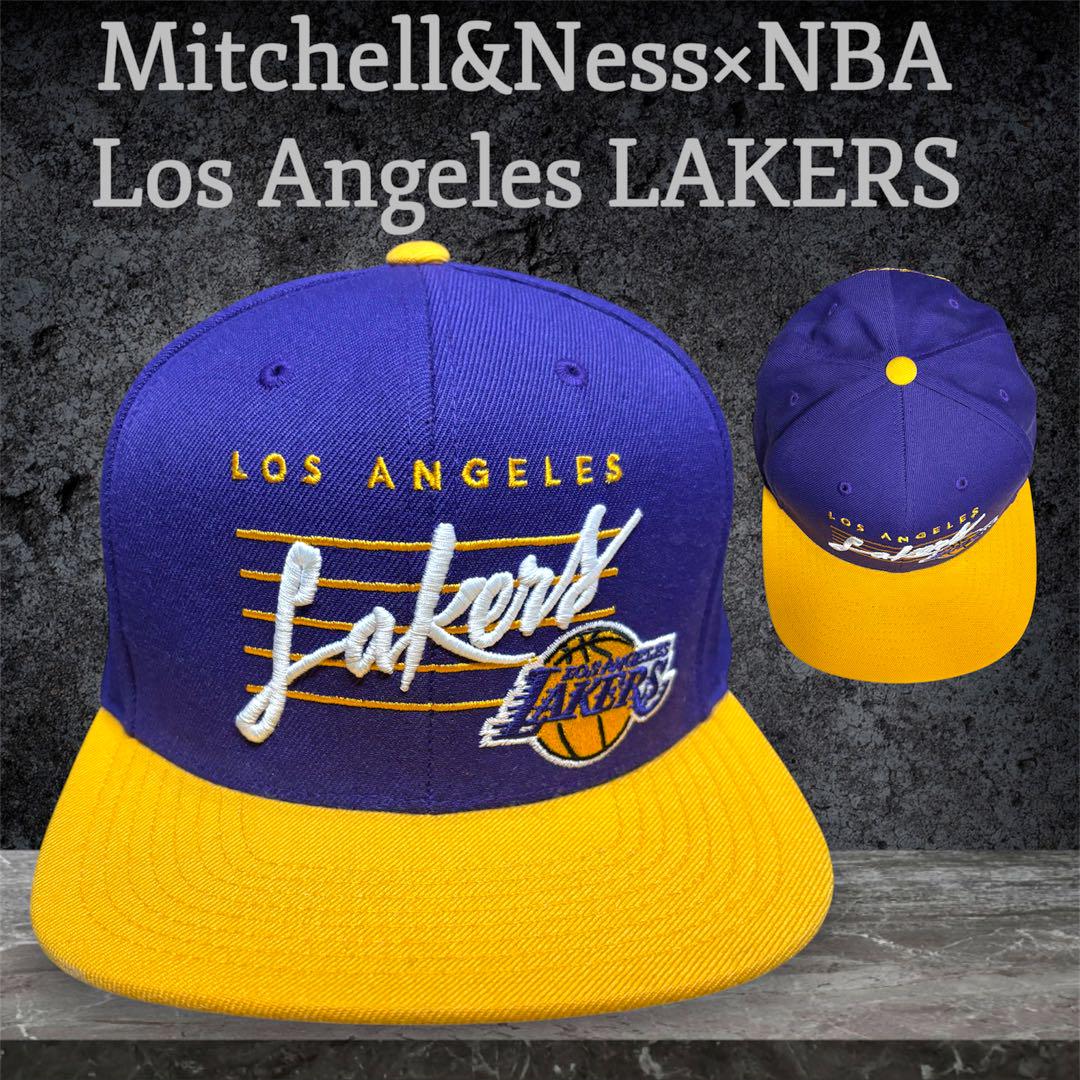 

[Б/У] Редкий дизайн кепки Mitchell & Ness x NBA Los Angeles Lakers