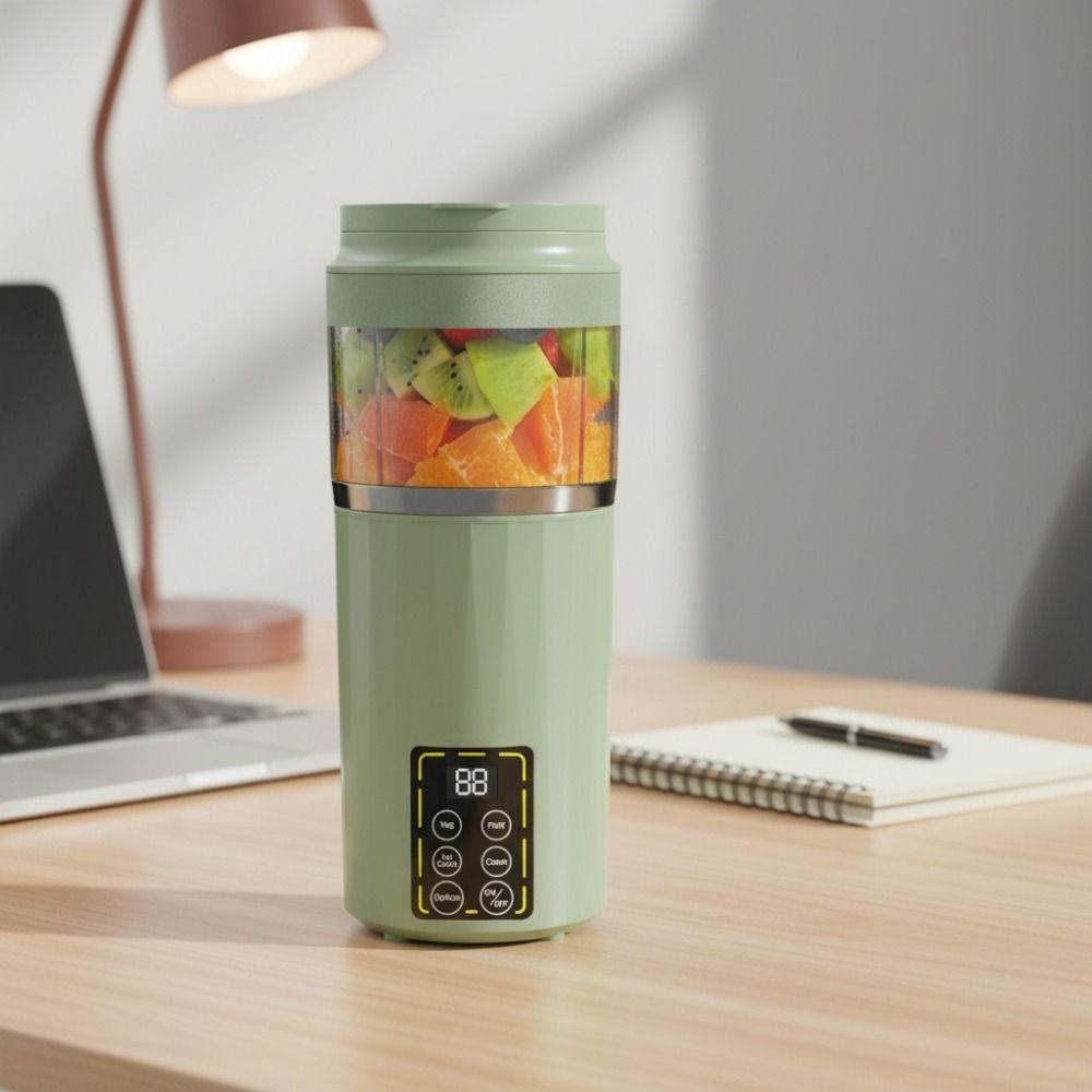 Wireless Electric Fruit Juicer USB Charging Fruit Blender Cup Milkshake Maker Ice Cube Crushing