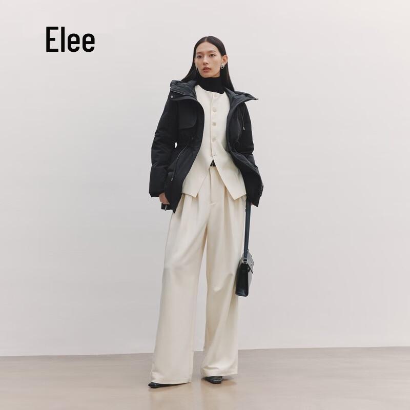 Eral Filles Women's Short Hooded Goose Down Jacket