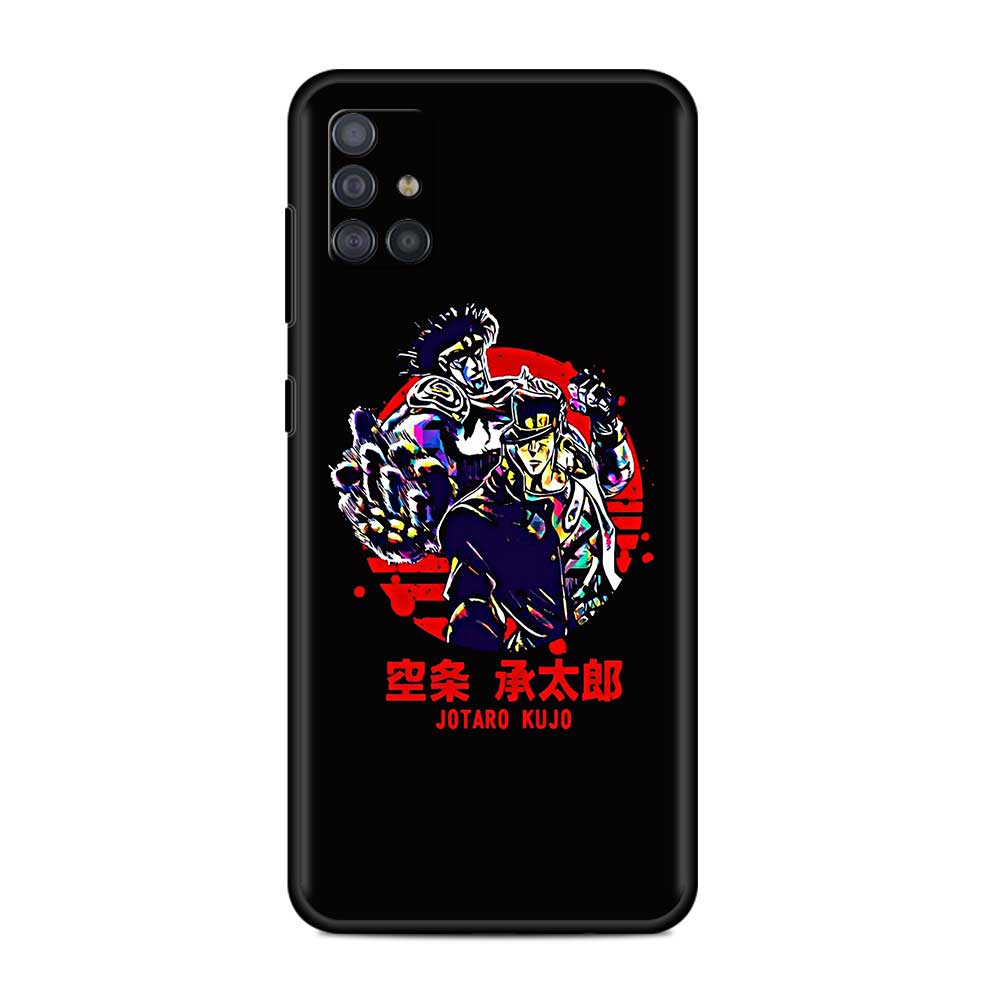 Husa de telefon Jojo Bizzare Adventure pentru Samsung Galaxy A51 A12 A21s A71 A31 A52 A32 A02s A72 5G A11 A03s A41 4G Husa TPU Capas