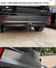 Compatible Trailer Hitch Adapter for 2008-2025 Toyota Highlander with Square Hole Design