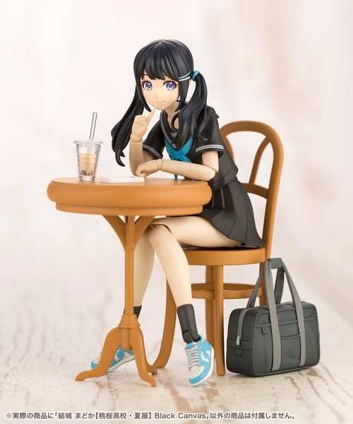 KOTOBUKIYA Plastic Model Madoka Yuuki Momozakura High School Summer Uniform Black Canvas ZOZOTOWN Limited 1/10 "Sosai Girls' Garden"