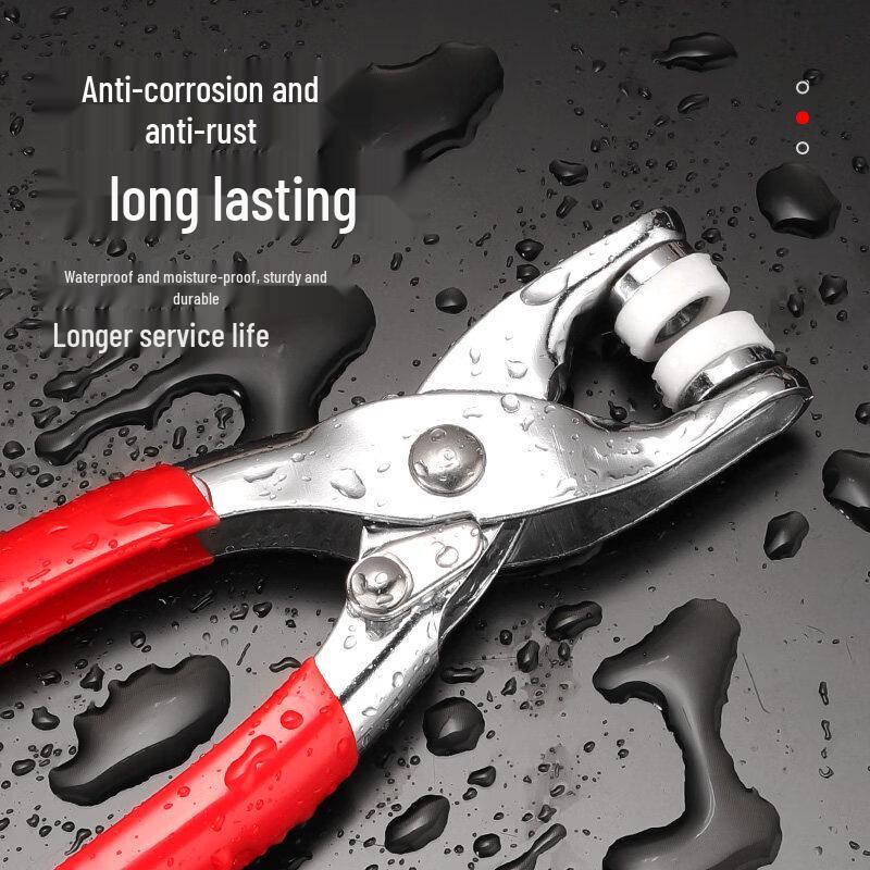 Colorful No-Sew Snap Button Fastener Kit with Pliers