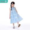 Girls' Lace Halter A-Line Princess Dress