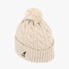 Kangol Cable Knit Pom Pom Beanie K4460sm Beige