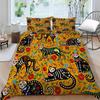 Schädel-Bettwäsche-Set, Tröster, Bettbezug, weiches Bett, Anzug, Zuhause, Schlafzimmer, Kleidung, Textilien, dreiteiliger Polyester-Bettbezug