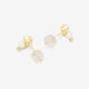 ESTELLE [Official] Women's Earrings, 10K Yellow Gold with Freshwater Pearl, 0222-9392-0019-0000