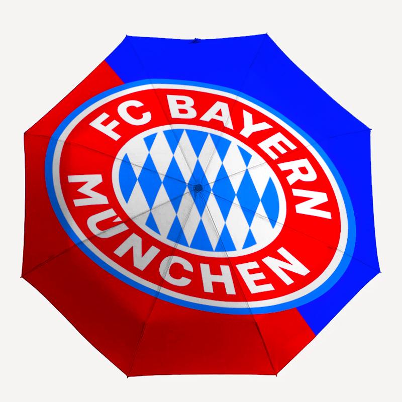 1pc B-Bayern Munich (8) Umbrella, Sun Protection, And UV Shielding. It Has Eight Sturdy Ribs for Outdoor Use And Perfect As a Holiday Gift