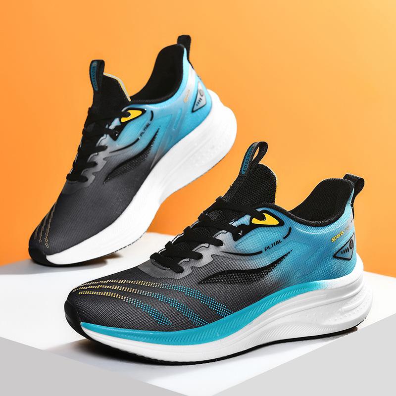 

Lightweight marathon running shoes body test 2024 cushioning running shoes carbon board men s trend fly-woven sports shoes 39
