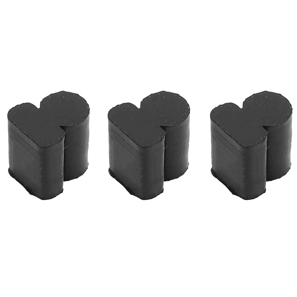 3Pcs Valve Rotor Bumper Rubber Buffering Stop Instrument Accessory Set Kit for French Horn