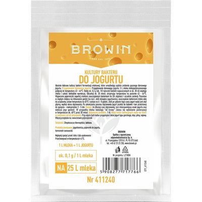 Cultures bactériennes pour yaourt sur 25l de lait