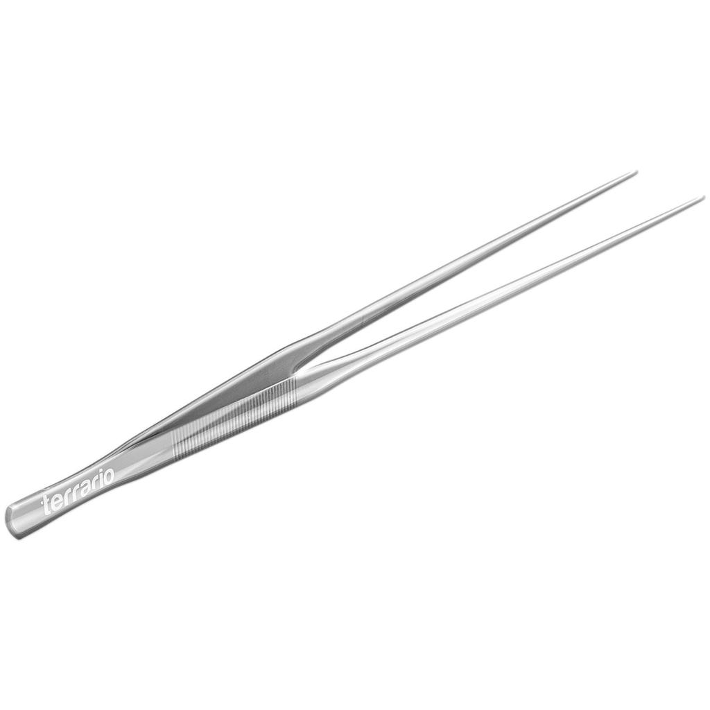 Long Terrarium Tweezers Straight For Feeding Reptiles Amphibians 48cm