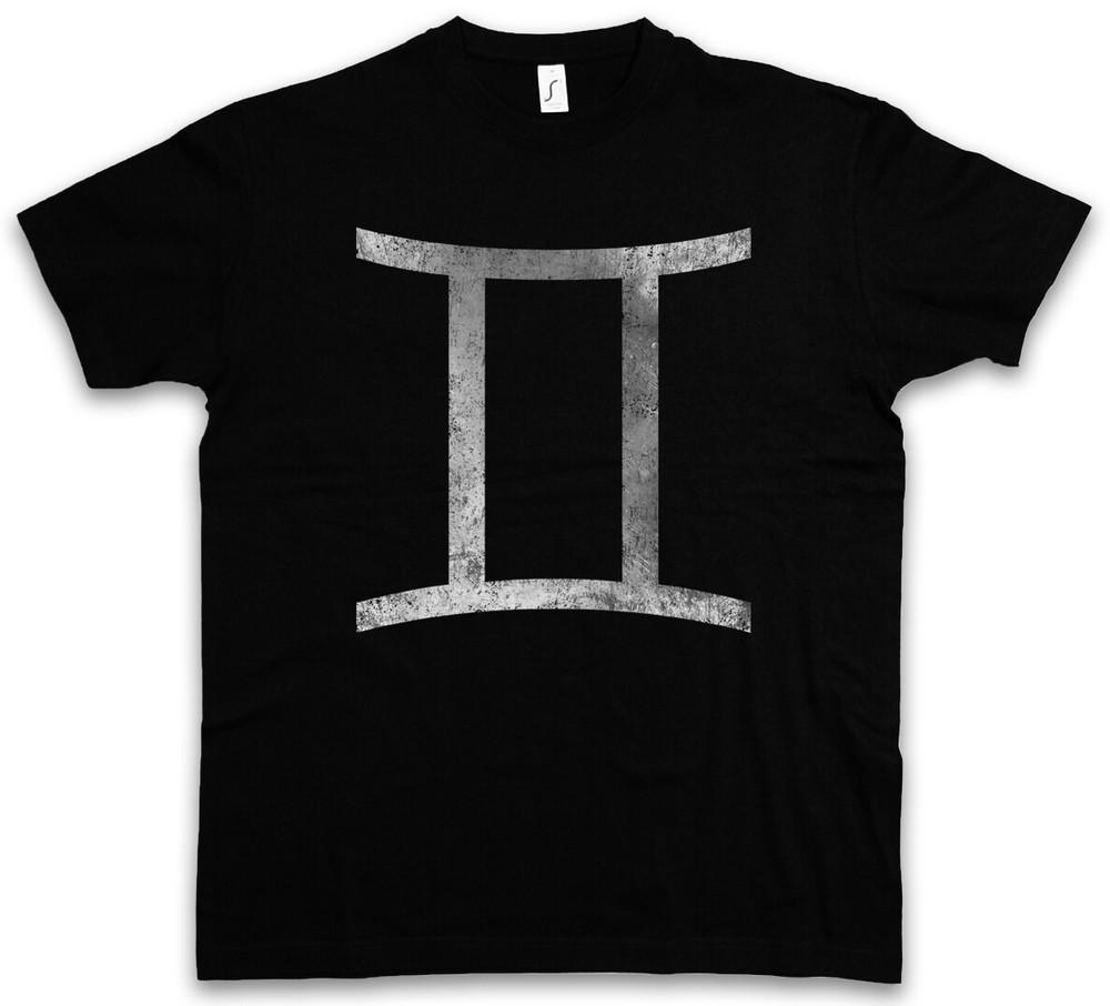 

ZODIAC SIGN GEMINI T-SHIRT Star Sign Astrology Horoscope 4XL