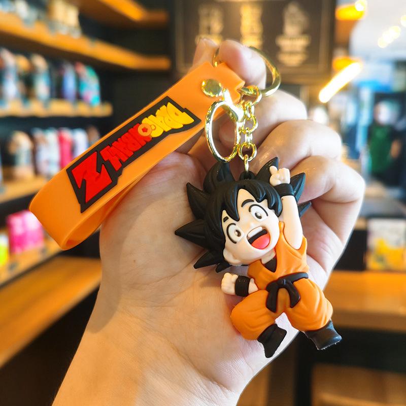 3rd Generation Dragon Ball Goku Keychain Cartoon Cute Gift Present Loong Boat Festival Claw Machine Cute Personalized Gifts Y2k